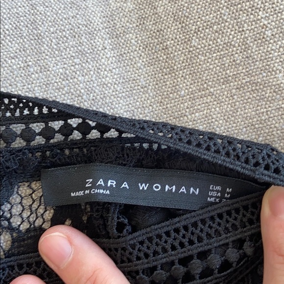 Short sleeve lace blouse - Picture 6 of 6